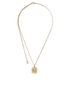 Chanel A16A Coco Mark Necklace, back view