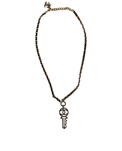 Chanel Key Necklace, front view