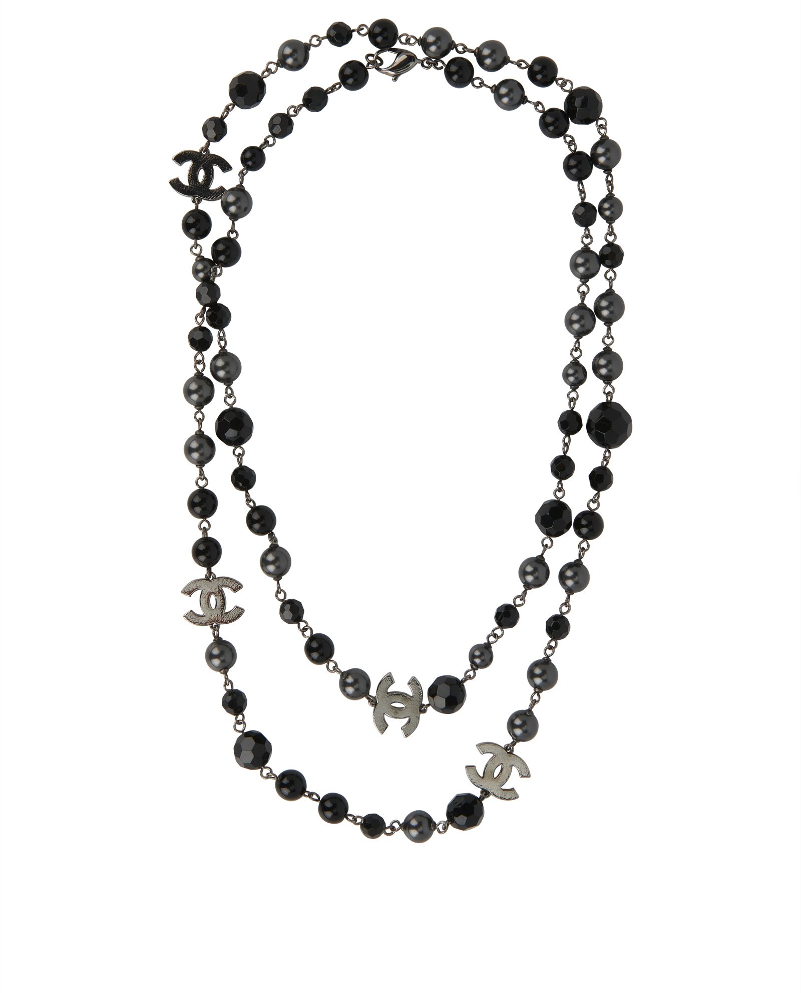 Chanel Faux Pearl Long Necklace, Necklaces Designer Exchange Buy