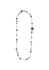 Chanel Gripoix Heart Long Beaded Necklace, front view