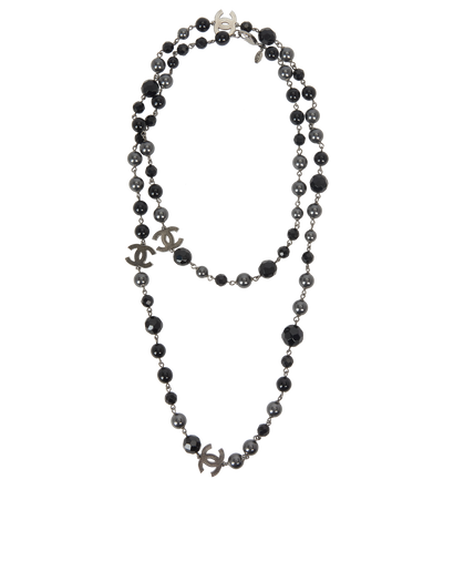 Chanel CC Beaded Necklace, front view