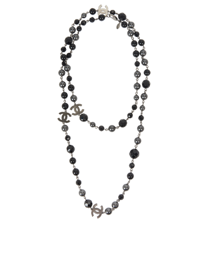 Chanel CC Beaded Necklace, front view