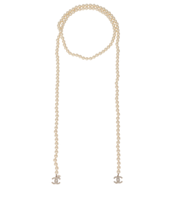 Chanel CC Beaded Faux Pearl Necklace