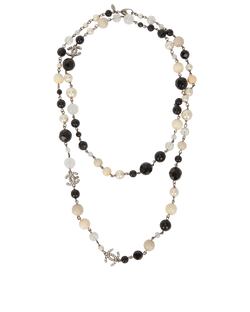 Chanel Crystal CC Beaded Long Necklace