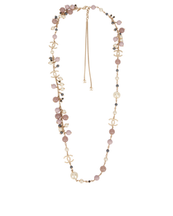 Chanel CC Multi Bead Long Necklace