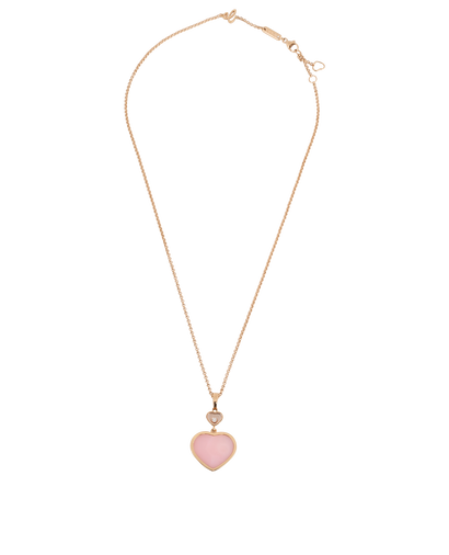 Chopard Happy Hearts Pendant, &pound;2,400, Jewellery, Rose Gold, Rose Gold, Front view
