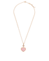 Chopard Happy Hearts Pendant, &pound;2,400, Jewellery, Rose Gold, Rose Gold, Front view