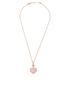 Chopard Happy Hearts Pendant, &pound;2,400, Jewellery, Rose Gold, Rose Gold, Back view