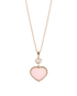 Chopard Happy Hearts Pendant, &pound;2,400, Jewellery, Rose Gold, Rose Gold, Other view
