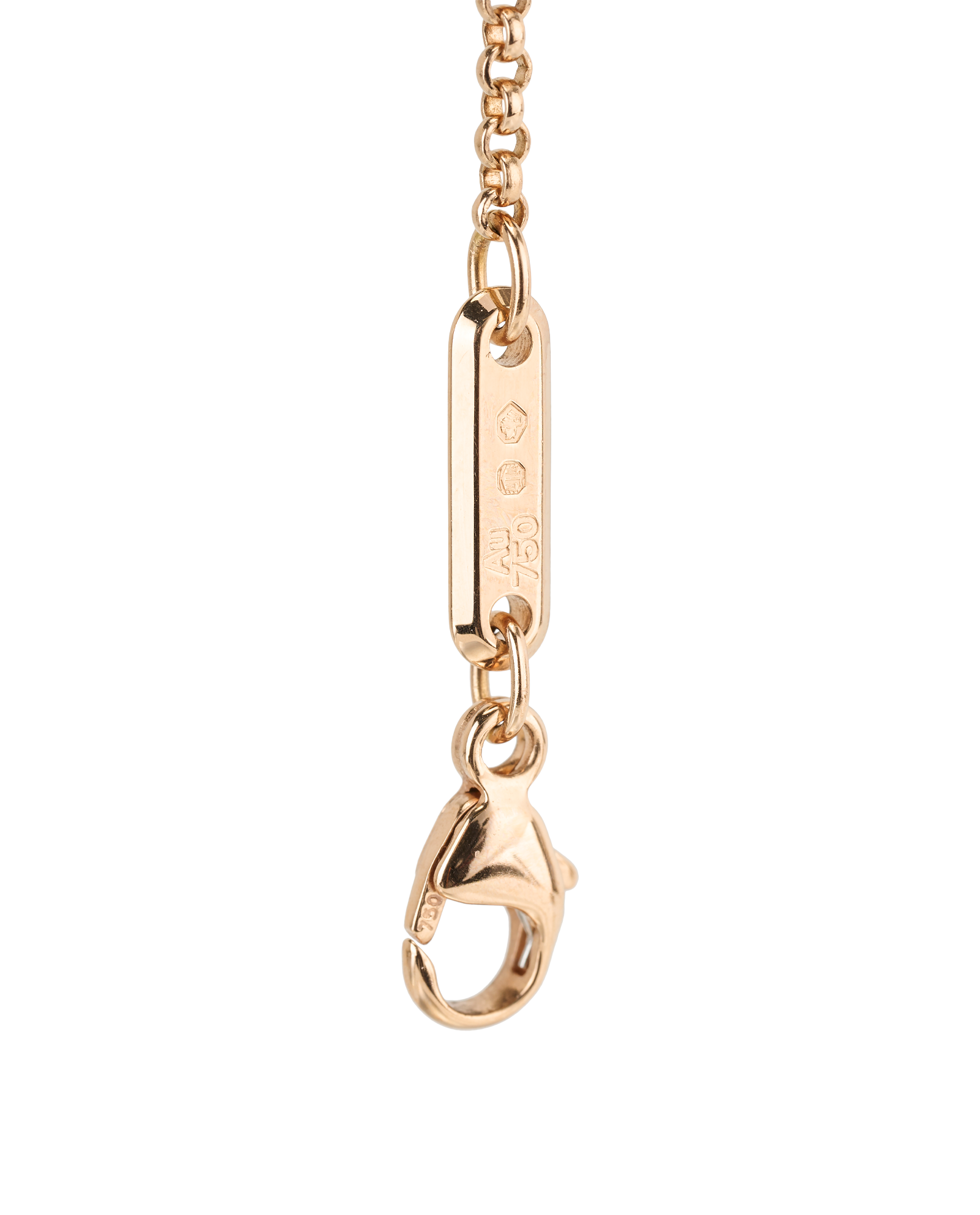 Chopard Happy Hearts Pendant, &pound;2,400, Jewellery, Rose Gold, Rose Gold, Other view