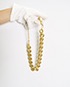 Christian Dior Chunky Tag Chain Necklace, front view