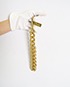 Christian Dior Chunky Tag Chain Necklace, back view