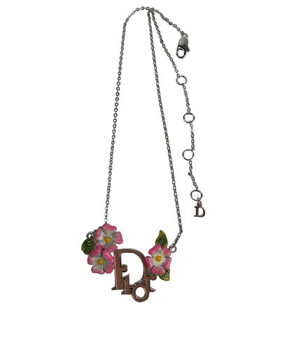 Christian Dior Flower Necklace, front view