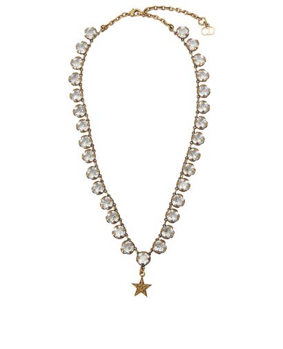 Christian Dior Crystal Star Necklace, front view