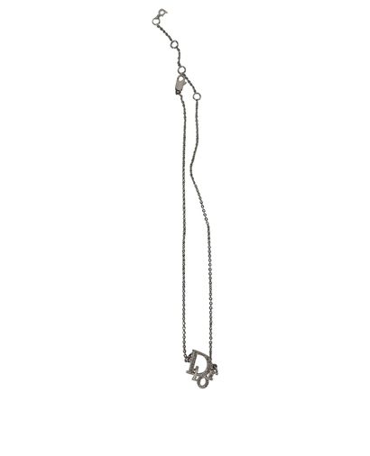 Christan Dior Oblique Necklace, front view