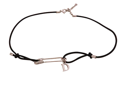 Dior Safety Pin Choker, front view