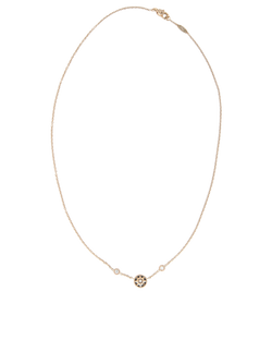 Christian Dior Rose Des Vents Necklace, 18K Rose Gold/Diamonds, 268659,3*