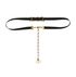 Dior J'adior Antique Gold Finish Metal Choker, back view