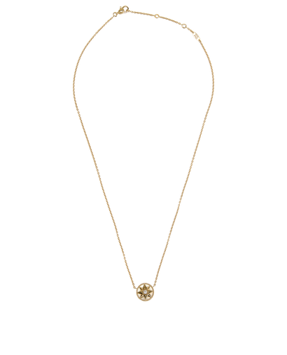Christian Dior Rose Des Vents Necklace, &pound;1,200, Jewellery, Gold, Yellow Gold, Front view