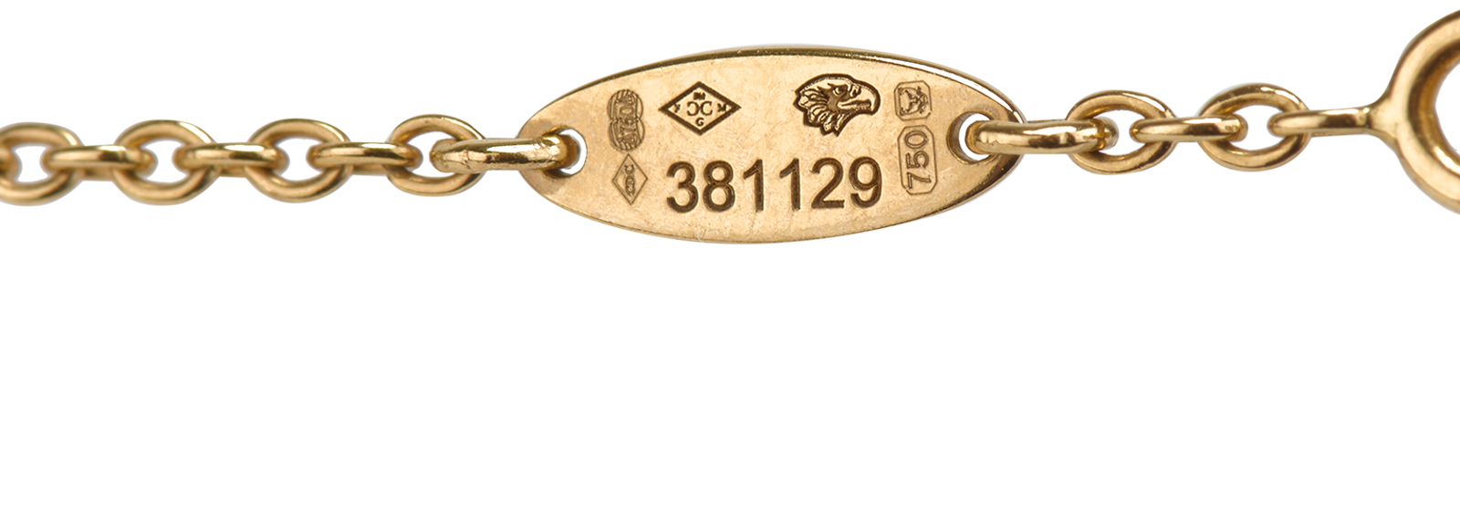 Christian Dior Rose Des Vents Necklace, &pound;1,200, Jewellery, Gold, Yellow Gold, Other view