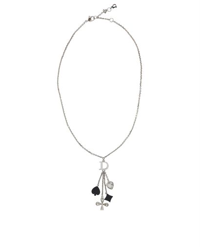 Christian Dior Poker Necklace, front view