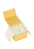 Fendi FF Karligraphy Necklace, &pound;150, Jewellery, Gold, Yellow Gold Plated, Other view