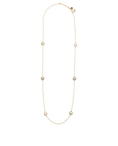 Fendi Long FF Pendant, front view