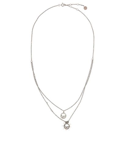 Fendi F is Fendi Necklace, front view