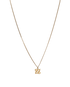 Fendi Caligraphy Necklace, £180, Jewellery, Gold, Yellow Gold, Other view