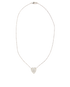 Gucci Heart Motif Necklace, front view