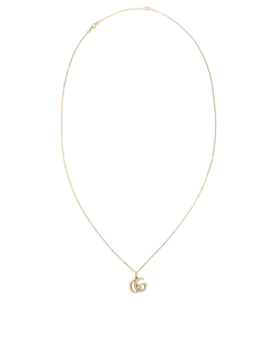 Gucci Running GG Pendant, 18k Yellow Gold, B, 2*
