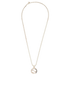 Gucci Interlocking GG Beaded Necklace, front view