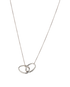 Tiffany & Co X Elsa Peretti Double Loop Necklace, &pound;230, Jewellery, Silver, Sterling Silver, Other view