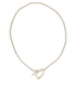 Gucci Heart Toggle Necklace, back view