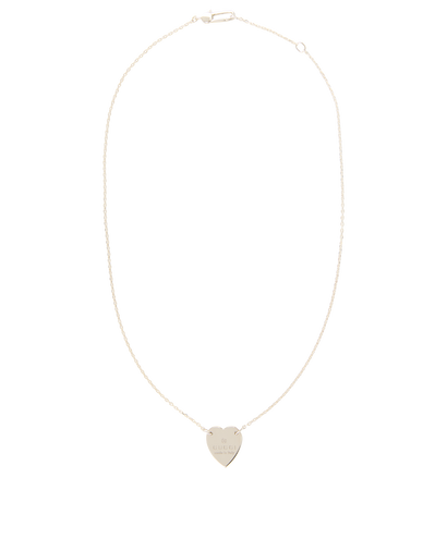 Gucci Trademark Heart Necklace, front view