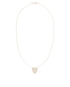 Gucci Trademark Heart Necklace, back view