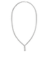 Gucci Tag Necklace, back view