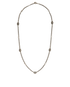 Gucci Interlocking G Necklace, &pound;210, Jewellery, Silver, Silver, Front view