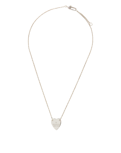 Gucci Trademark Heart Tag Necklace, front view