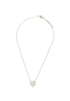 Gucci Trademark Heart Tag Necklace, front view