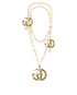 Gucci GG Long Pearl Necklace, back view
