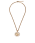 Gucci Crystal GG Necklace, front view