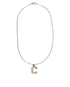 Gucci C Letter Necklace, front view