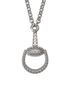 Gucci Horsebit Chain Necklace, &pound;250, Jewellery, Silver, Sterling Silver, Other view