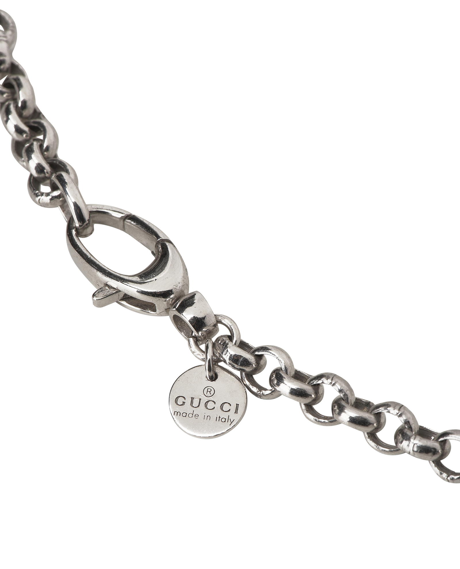 Gucci Horsebit Chain Necklace, &pound;250, Jewellery, Silver, Sterling Silver, Other view