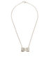 Gucci Buckle Necklace, back view