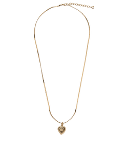 Gucci GG Heart Pendant, Brass, Gold, MII, B/DB, 3*