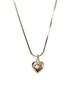 Gucci GG Heart Pendant, other view