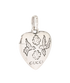 Gucci 'Blind For Love' Heart Pendant, back view