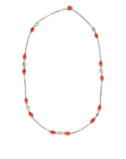 Gucci GG Bead Necklace, front view
